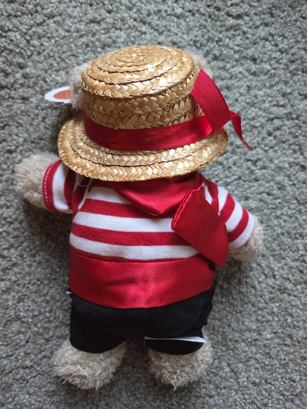 Starbucks International Bearista Venice Gondolier Plush Teddy Bear With Tag